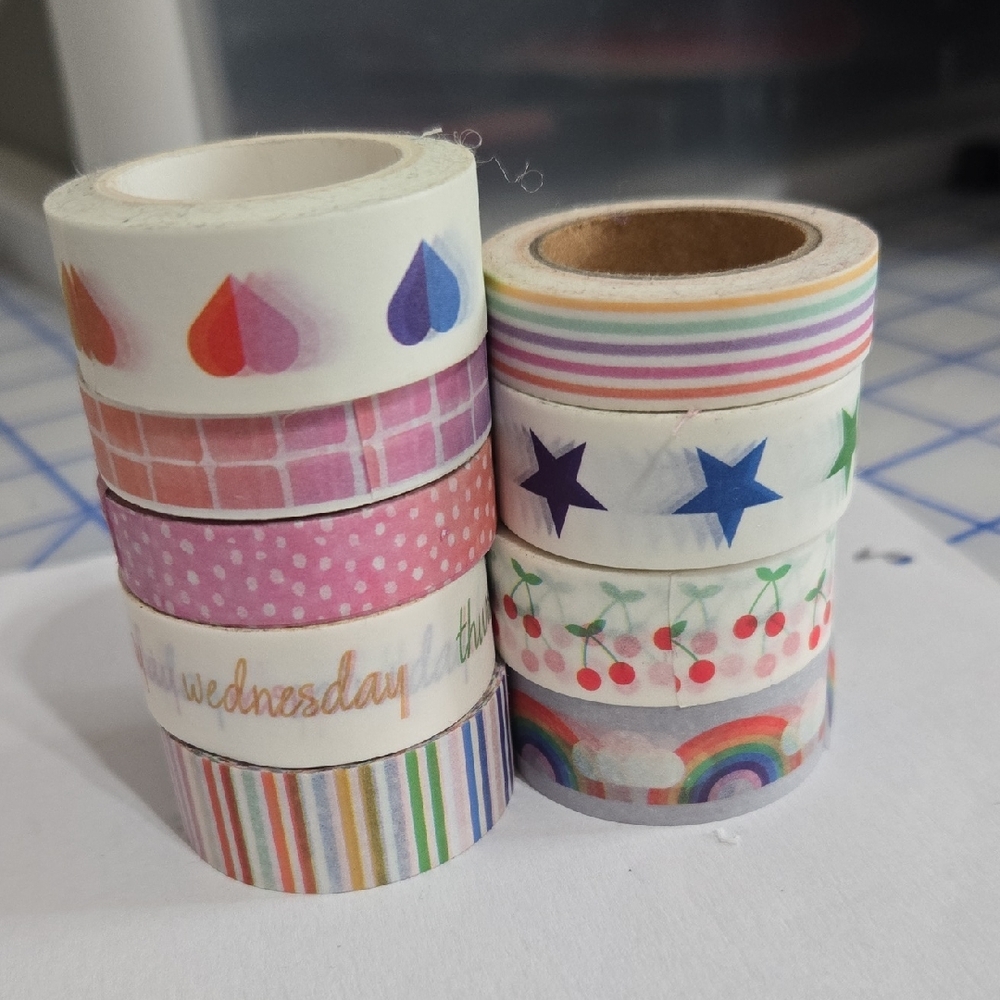Colorful Decorative Washi Tape Set